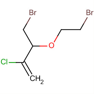 Molecular Structure of 114085-07-3 (1-Butene, 4-bromo-3-(2-bromoethoxy)-2-chloro-)