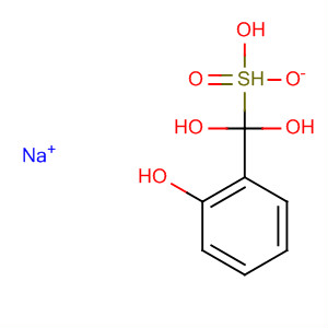 Molecular Structure of 114092-78-3 (Methanediol, (2-hydroxyphenyl)-, 1-(hydrogen sulfite), monosodium salt)