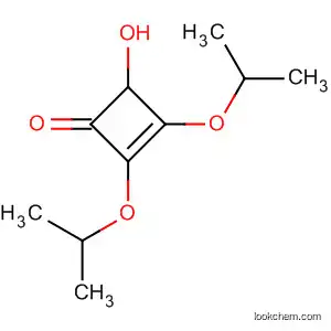 Molecular Structure of 114094-60-9 (2-Cyclobuten-1-one, 4-hydroxy-2,3-bis(1-methylethoxy)-)