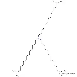 Molecular Structure of 114191-89-8 (1-Tetradecanamine, 13-methyl-N,N-bis(13-methyltetradecyl)-)