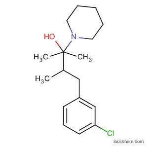 1-Piperidineethanol, a-[2-(3-chlorophenyl)-1-methylethyl]-a-methyl-