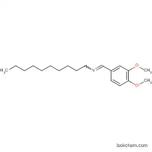 Molecular Structure of 114413-72-8 (1-Decanamine, N-[(3,4-dimethoxyphenyl)methylene]-)