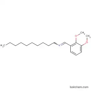Molecular Structure of 114413-76-2 (1-Decanamine, N-[(2,3-dimethoxyphenyl)methylene]-)