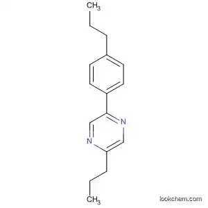 Molecular Structure of 114458-15-0 (Pyrazine, 2-propyl-5-(4-propylphenyl)-)