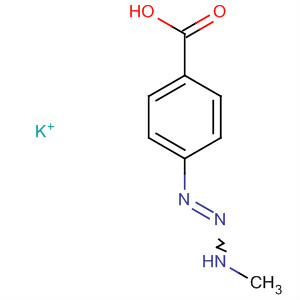 Benzoic acid, 4-(3-methyl-1-triazenyl)-, monopotassium salt
