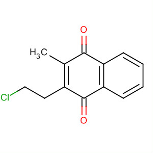 1,4-Naphthalenedione, 2-(2-chloroethyl)-3-methyl-