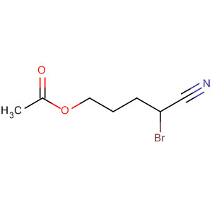 Pentanenitrile, 5-(acetyloxy)-2-bromo-
