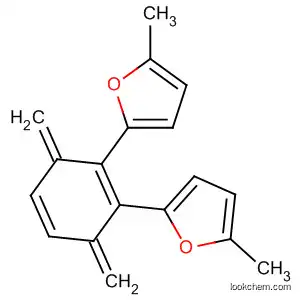 Molecular Structure of 114527-13-8 (Furan, 2,2'-[1,4-phenylenebis(methylene)]bis[5-methyl-)