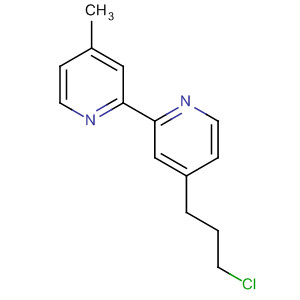 Molecular Structure of 114527-26-3 (2,2'-Bipyridine, 4-(3-chloropropyl)-4'-methyl-)