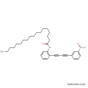 Molecular Structure of 114539-16-1 (Octadecanamide, N-[2-[4-(3-nitrophenyl)-1,3-butadiynyl]phenyl]-)
