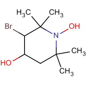 4-Piperidinol, 3-bromo-1-hydroxy-2,2,6,6-tetramethyl-