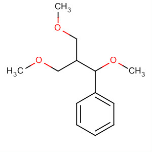 Molecular Structure of 114546-81-5 (Benzene, [1,3-dimethoxy-2-(methoxymethyl)propyl]-)