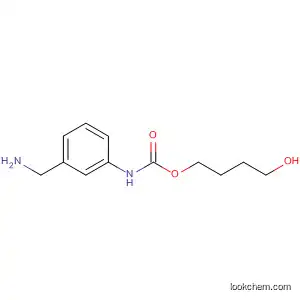 Molecular Structure of 114557-20-9 (Carbamic acid, (3-aminomethylphenyl)-, 4-hydroxybutyl ester)