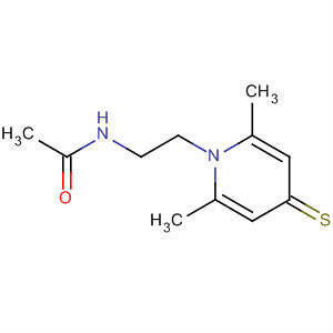 Molecular Structure of 114570-82-0 (Acetamide, N-[2-(2,6-dimethyl-4-thioxo-1(4H)-pyridinyl)ethyl]-)