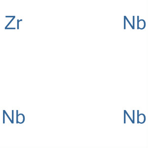 Molecular Structure of 12059-78-8 (Niobium, compd. with zirconium (3:1))