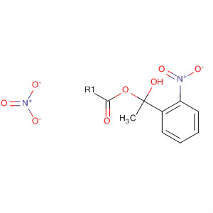 Molecular Structure of 15482-39-0 (Benzenemethanol, a-methyl-2-nitro-, nitrate (ester))