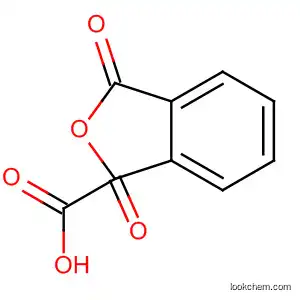 Molecular Structure of 30773-92-3 (Isobenzofurancarboxylic acid, 1,3-dihydro-1,3-dioxo-)