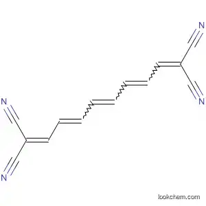 Molecular Structure of 3098-87-1 (1,3,5,7,9-Decapentaene-1,1,10,10-tetracarbonitrile)