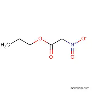 Molecular Structure of 31333-36-5 (Acetic acid, nitro-, propyl ester)