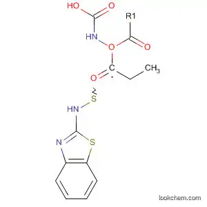 Molecular Structure of 39136-55-5 (Carbamic acid, [(2-benzothiazolylamino)thioxomethyl]-, ethyl ester)