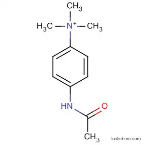 Molecular Structure of 46331-21-9 (Benzenaminium, 4-(acetylamino)-N,N,N-trimethyl-)