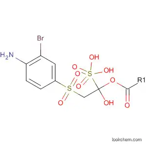 Molecular Structure of 49545-82-6 (Ethanol, 2-[(4-amino-3-bromophenyl)sulfonyl]-, hydrogen sulfate (ester))
