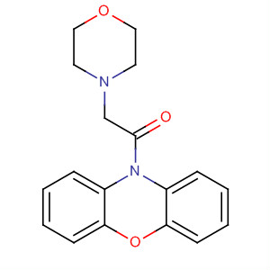 Molecular Structure of 101793-61-7 (10H-Phenoxazine, 10-(4-morpholinylacetyl)-)