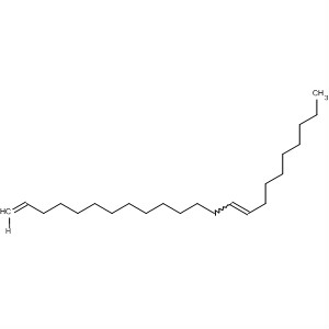 Molecular Structure of 104899-38-9 (1,14-Tricosadiene, (Z)-)