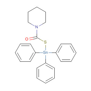 Molecular Structure of 110483-36-8 (Piperidine, 1-[[(triphenylstannyl)thio]carbonyl]-)