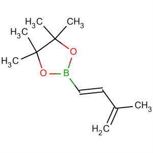 Molecular Structure of 115010-74-7 (1,3,2-Dioxaborolane, 4,4,5,5-tetramethyl-2-(3-methyl-1,3-butadienyl)-,
(E)-)