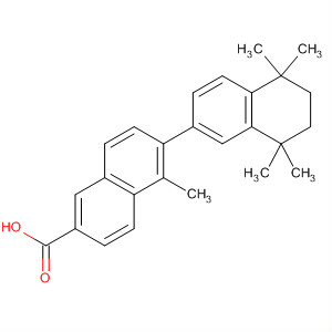 Molecular Structure of 119999-09-6 ([2,2'-Binaphthalene]-6-carboxylic acid,
1-methyl-5',6',7',8'-tetrahydro-5',5',8',8'-tetramethyl-)