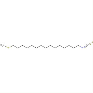 Molecular Structure of 120271-23-0 (Pentadecane, 1-isothiocyanato-15-(methylthio)-)