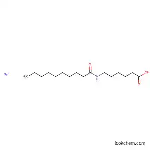 Molecular Structure of 123420-63-3 (Hexanoic acid, 6-[(1-oxodecyl)amino]-, monosodium salt)