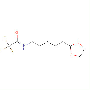 Molecular Structure of 124884-02-2 (Acetamide, N-[5-(1,3-dioxolan-2-yl)pentyl]-2,2,2-trifluoro-)