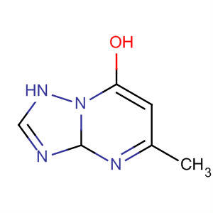 Molecular Structure of 125373-19-5 ([1,2,4]Triazolo[1,5-a]pyrimidin-7-ol, 1,3a-dihydro-5-methyl-)