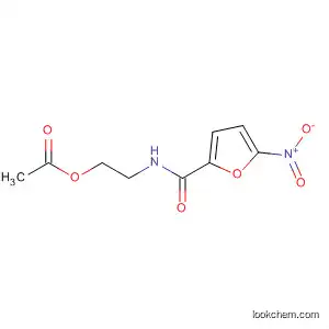 Molecular Structure of 127873-57-8 (2-Furancarboxamide, N-[2-(acetyloxy)ethyl]-5-nitro-)