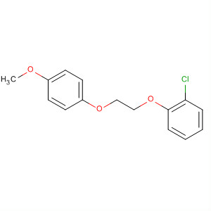 Molecular Structure of 129223-71-8 (Benzene, 1-chloro-2-[2-(4-methoxyphenoxy)ethoxy]-)