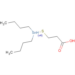 Molecular Structure of 130050-65-6 (Propanoic acid, 3-[(dibutylstannyl)thio]-)