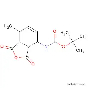 Carbamic acid,
(1,3,3a,4,7,7a-hexahydro-7-methyl-1,3-dioxo-4-isobenzofuranyl)-,
1,1-dimethylethyl ester