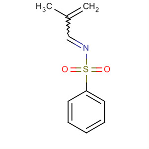 Molecular Structure of 132646-65-2 (Benzenesulfonamide, N-(2-methyl-2-propenylidene)-)