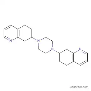 Molecular Structure of 133091-97-1 (Quinoline, 7,7'-(1,4-piperazinediyl)bis[5,6,7,8-tetrahydro-)