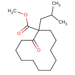 Cyclododecanecarboxylic acid, 1-(2-methylpropyl)-2-oxo-, methyl ester