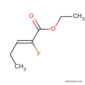 2-Pentenoic acid, 2-fluoro-, ethyl ester, (Z)-