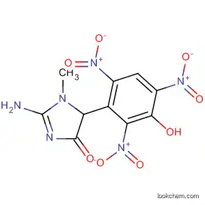 4H-Imidazol-4-one, 2-amino-1,5-dihydro-1-methyl-, compd. with
2,4,6-trinitrophenol