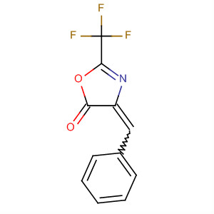 5(4H)-Oxazolone, 4-(phenylmethylene)-2-(trifluoromethyl)-
