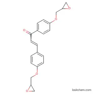 Molecular Structure of 69925-44-6 (2-Propen-1-one, 1,3-bis[4-(oxiranylmethoxy)phenyl]-)