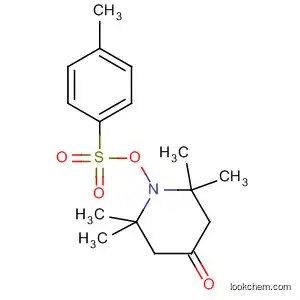 Molecular Structure of 7166-32-7 (4-Piperidinone, 2,2,6,6-tetramethyl-1-[[(4-methylphenyl)sulfonyl]oxy]-)