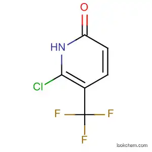 Molecular Structure of 76041-77-5 (2(1H)-Pyridinone, 6-chloro-5-(trifluoromethyl)-)