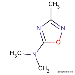 Molecular Structure of 7627-13-6 (1,2,4-Oxadiazol-5-amine, N,N,3-trimethyl-)