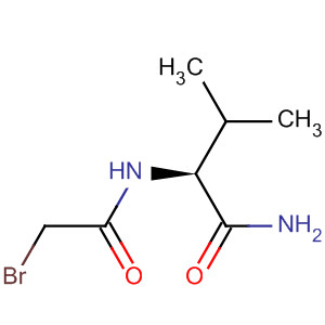 Butanamide, 2-[(bromoacetyl)amino]-3-methyl-, (S)-